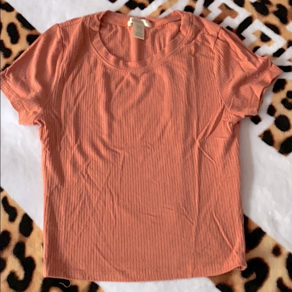 super soft pink crop top